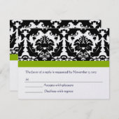 RSVPカード – 5 x 7サイズの初期化が必要 (正面/裏面)