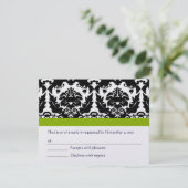 RSVPカード – 5 x 7サイズの初期化が必要 (スタンド正面)