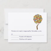 RSVPカード – 5 x 7サイズの初期化が必要 (正面)