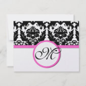 RSVPカード – 5 x 7サイズの初期化が必要 (裏面)