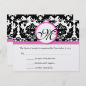 RSVPカード – 5 x 7サイズの初期化が必要 (正面/裏面)