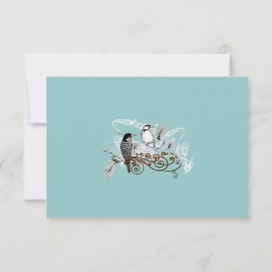 RSVPカード – 5 x 7サイズの初期化が必要 (裏面)