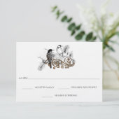 RSVPカード – 5 x 7サイズの初期化が必要 (スタンド正面)