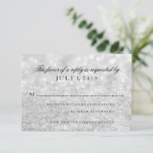 RSVPカード – Lit Silver Glit Fab (スタンド正面)