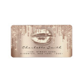 RSVPキスバラリップスパークリーグリッターメイクアップアーティスト ラベル (正面)