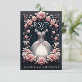 RSVPクインセスペインのーニェラロサス 出欠カード (スタンド正面)