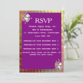 RSVPテンプレート 招待状 (スタンド正面)