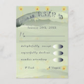 RSVPデイジーとグレーエンクロージャ エンクロージャーカード (正面)