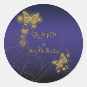 RSVPパーティー ラウンドシール
