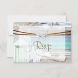 RSVPビーチフロント結婚ズ 出欠カード