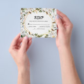 RSVPフライヤー チラシ (手)