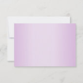 RSVPフローララベンダーファーストホーリーコミュニオン 出欠カード (裏面)