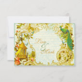 RSVPベルサイユピーコックガーデン 出欠カード (裏面)