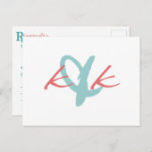 RSVPポストカード インビテーションポストカード (正面/裏面)