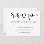 RSVPポストカード インビテーションポストカード (正面/裏面)