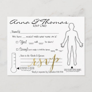 RSVPポストカ結婚ード インビテーションポストカード