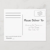 RSVPポストカ結婚ード インビテーションポストカード (裏面)