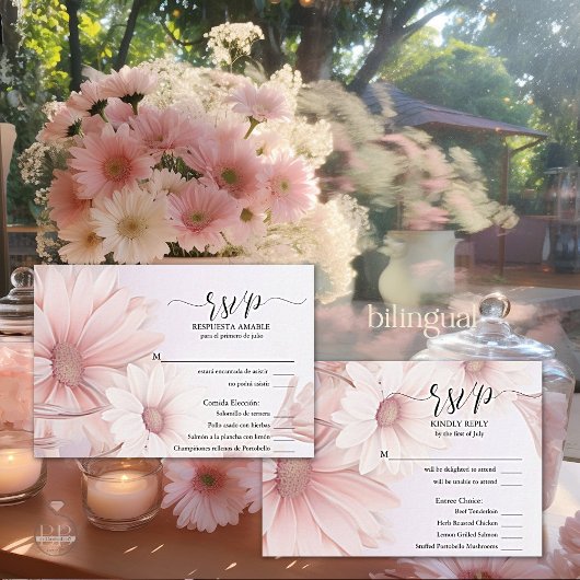 RSVPマルガリタローザエレガンテ 出欠カード