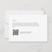 RSVPメニュカスタムーテンプレート – 独自のカラー/イメージを追加 出欠カード (裏面)