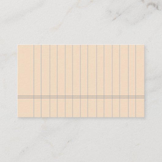 RSVPライブラリ期日カード 名刺 (裏面)