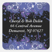 RSVP封筒のシール スクエアシール (正面)