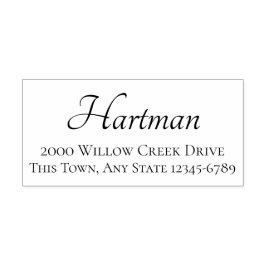 RSVP差出人住所スタンプ セルフインキングスタンプ