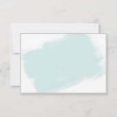 RSVP応答結婚カード 出欠カード (裏面)