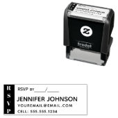 RSVP情連絡報 セルフインキングスタンプ (インサイチュ)