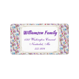 RSVP戻お洒落り ラベル