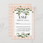 RSVP戻る 出欠カード (正面/裏面)