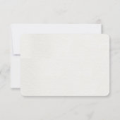 RSVP水彩フローラ 出欠カード (裏面)