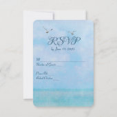 RSVP海ウィンドウ(seagulls) 招待状 (裏面)