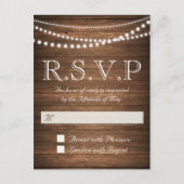 RSVP素朴ポストカード インビテーションポストカード (正面)