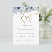 RSVP結婚の 出欠カード (スタンド正面)