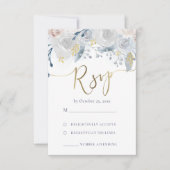 RSVP結婚の 出欠カード (正面)