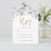 RSVP結婚の 出欠カード (スタンド正面)