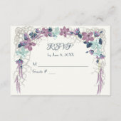 RSVP航海のフローラアーチ エンクロージャーカード (正面)