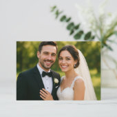 RSVP返信カードへのクラススキャン 出欠カード (スタンド正面)