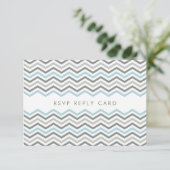 RSVP返信カード:: chevron1 3 出欠カード (スタンド正面)