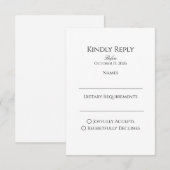 RSVP (正面/裏面)