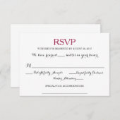 RSVP (正面/裏面)