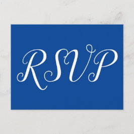 「RSVP」エレガントポストカード ポストカード