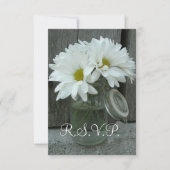 RSVP -デイジーのメーソンジャー--を結婚する国/納屋 (正面)