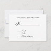 RSVP -デイジーのメーソンジャー--を結婚する国/納屋 (裏面)