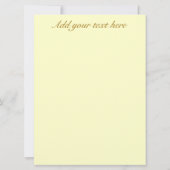 RSVP、バラ_招待状 招待状 (裏面)