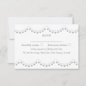 RSVP モダン25th silver結婚周年 (裏面)