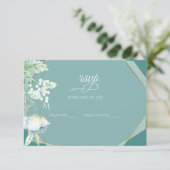 RSVP |ワイルドフラワーとベリー幾何学模様 (スタンド正面)