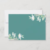 RSVP |ワイルドフラワーとベリー幾何学模様 (裏面)