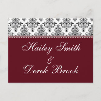 RSVP – ワイン インビテーションポストカード