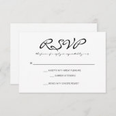 RSVP |基本的なII |のwhitebl (正面/裏面)
